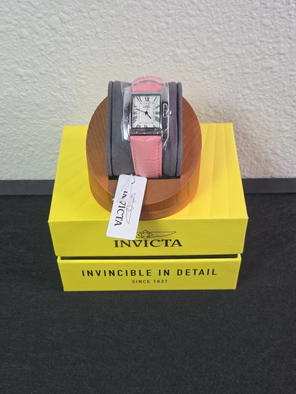 Invicta Celestial Women’s Watch – 30mm – Pink Leather – Model 70301